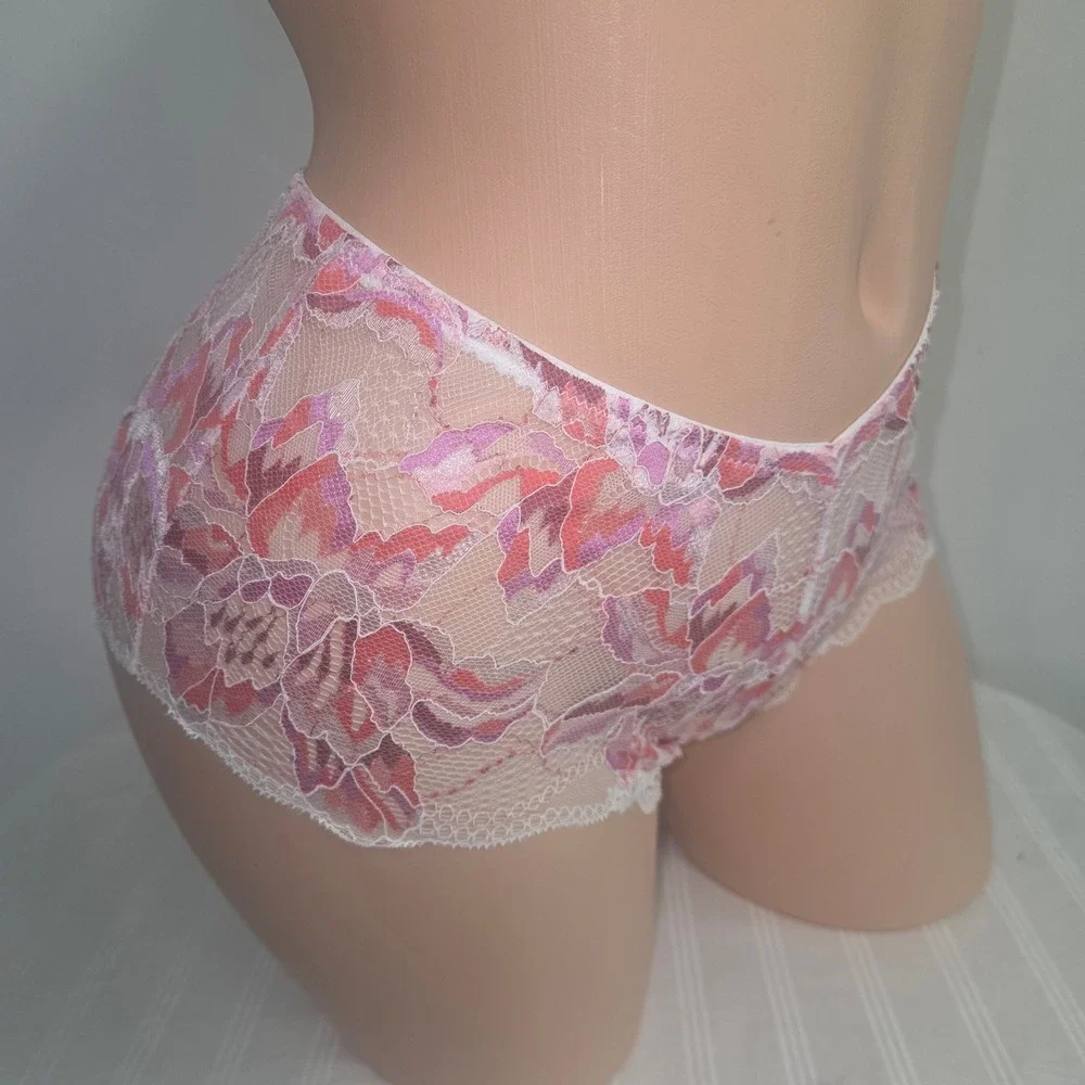 Cosabella Paradiso V Hipster Panty High Waist Lace Cheeky Lingerie Medium